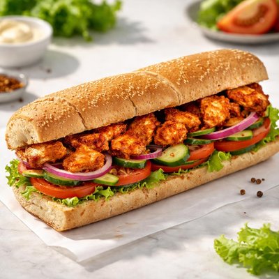 Chicken Tikka (Footlong)